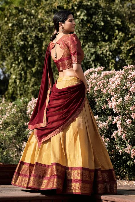 Stitched Half Saree