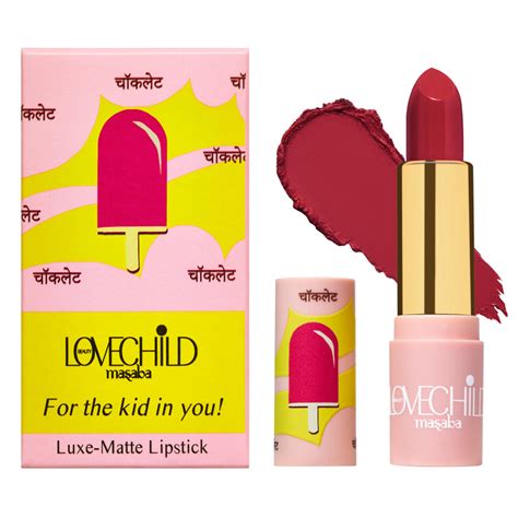Buy Dark Pink Lipstick Shade Online in India - Lovechild Masaba
