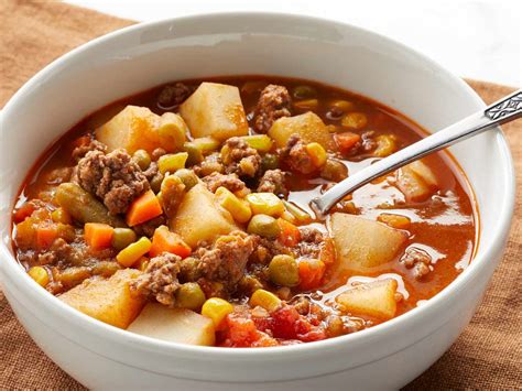 Easy & Delicious Ground Beef Vegetable Soup Recipe – Good Taste of Home