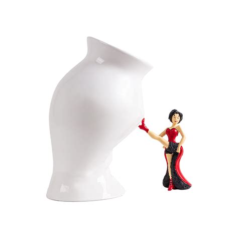 Vase Circus - Lucy Seletti - blanc | Made In Design