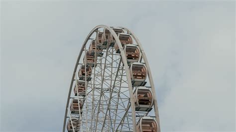 Download wallpaper 1920x1080 ferris wheel, attraction, booths ...