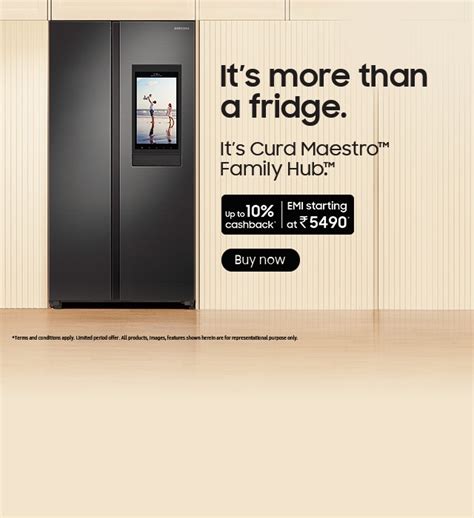 Samsung Curd Maestro™ Family Hub™ Refrigerators | Samsung India