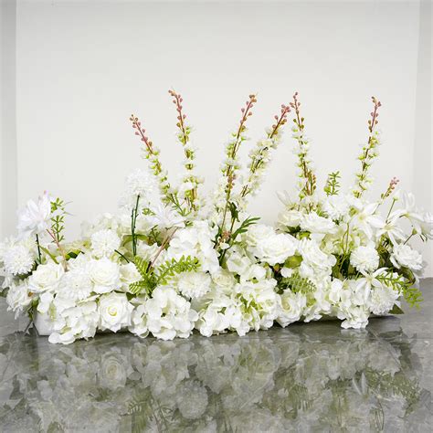 Artificial Ivory Flower Arrangement, Centerpiece, Floor Flower – Atongham
