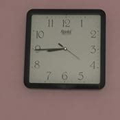 Buy Ajanta Plastic Wall Clock (21.6 cm x 21.6 cm x 3.2 cm, Black ...