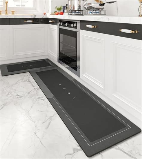 Outlay Home Kitchen Mats, Waterproof Memory Foam Kitchen Rugs, Standing ...