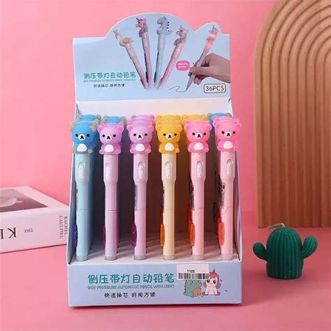 Buy Cute Teddy Bear LED Mechanical Pencil Online from Tinyminymo