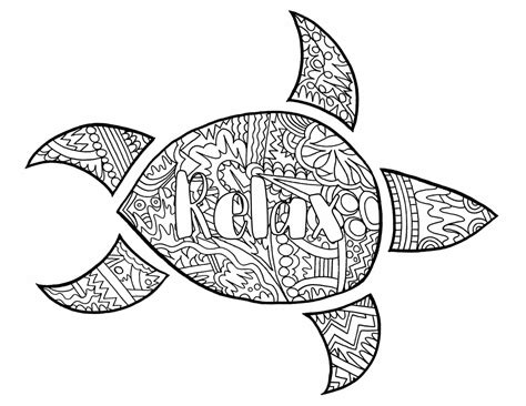 Free Relaxation Coloring Pages [2025]
