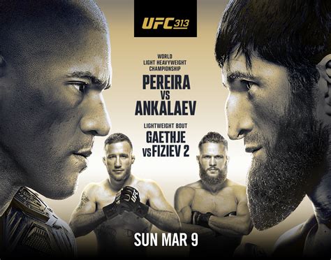 UFC 313: Pereira vs Ankalaev Live Stream on Kayo PPV
