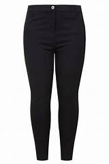 Plus Size Black Skinny Stretch AVA Jeans | Yours Clothing