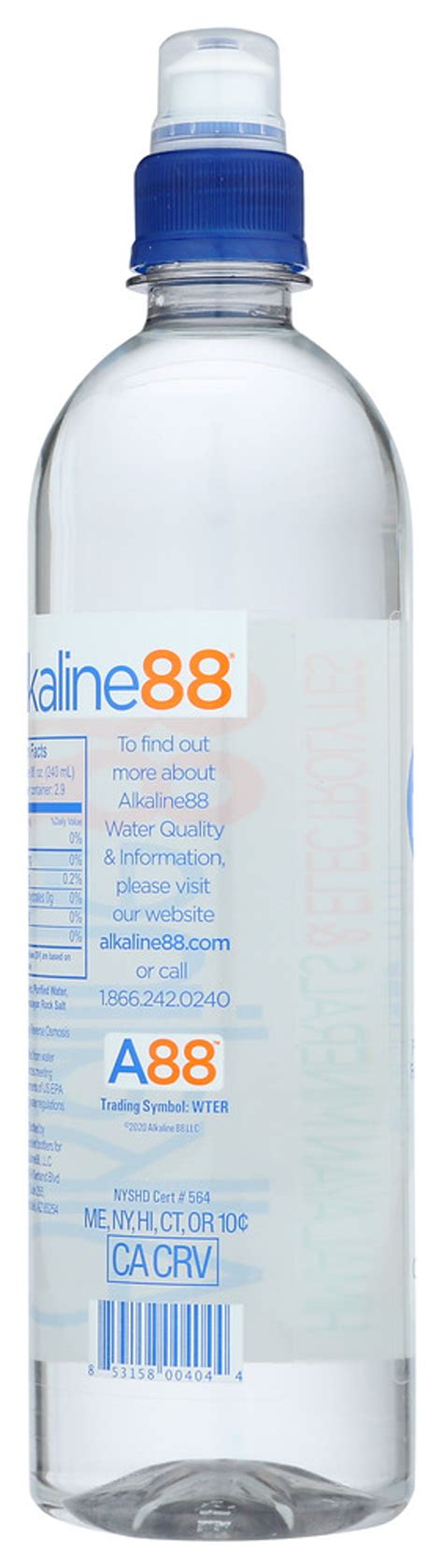 Alkaline 88 Alkaline88 1-gallon Bottled Alkaline Water - Case Of 4 - 1 Gal