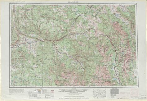 Topographical Map Of Colorado