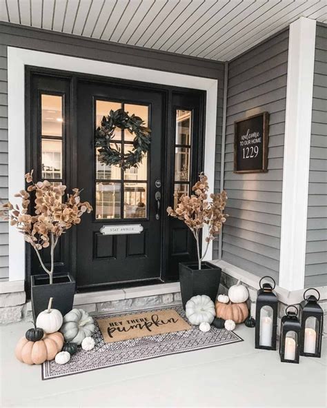 18 Fall Front Door Decor Ideas That Are Insanely Inviting | Fall home ...
