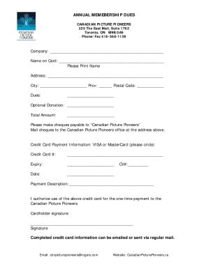 Fillable Online CPP Dues Payment Form Fax Email Print - pdfFiller