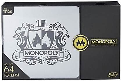 Hasbro Monopoly Signature Token Collection Board Game Accessories Board ...