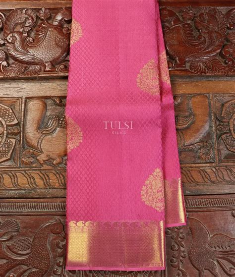 Buy Pink Kanjivaram Silk Saree T501094