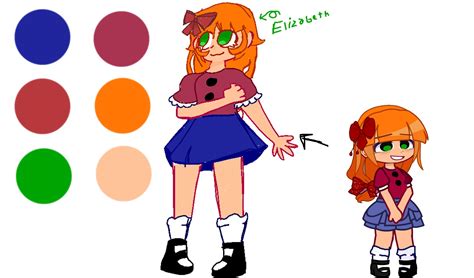 I drew my Elizabeth Afton! : r/GachaFnaf