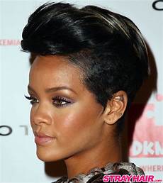 Rihanna Inspired Hairstyle by Rihannas Many Great Hairstyles Strayhair Rihanna Inspired Hairstyle
