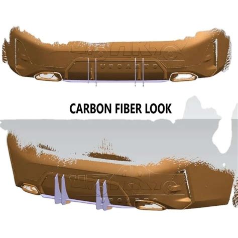 Car Craft Compatible With Bmw 3 Series G20 Lci 2023+ Rear Bumper After ...