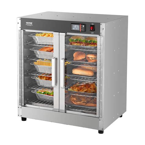VEVOR Hot Box Food Warmer,5-Tier Concession Warmer with Water Tray,5 ...