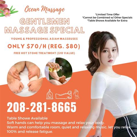 Ocean Massage | Gentlemen Massage Special Young & Professional Asian ...
