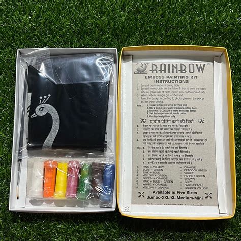 Emboss Painting Kit code 10 – KnowHowArtCraft
