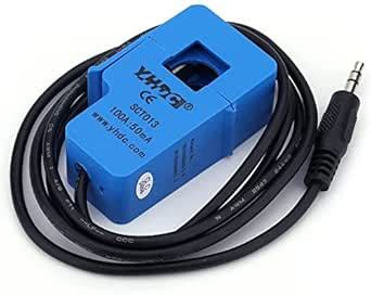 Super Debug SCT013 100A Non-Invasive AC Current Sensor Split Core Type ...