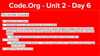 Code.org Level 6 Lesson 8 的图像结果