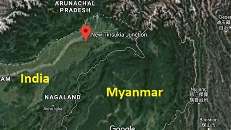 Assam: American and Russian satellites finds an ICBM rake in Tinsukia?