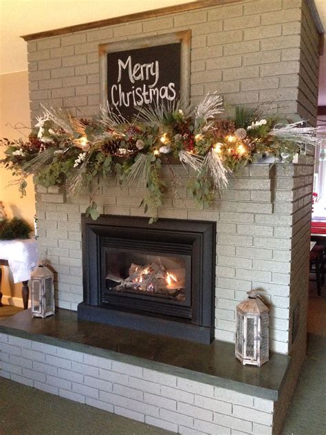Brick Fireplace Christmas Decorations – Fireplace Guide by Chris