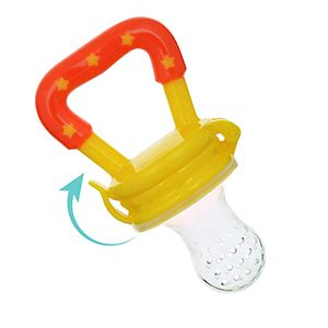 Buy LuvLap Silicone Food/Fruit Nibbler with Extra Mesh, Soft Pacifier ...