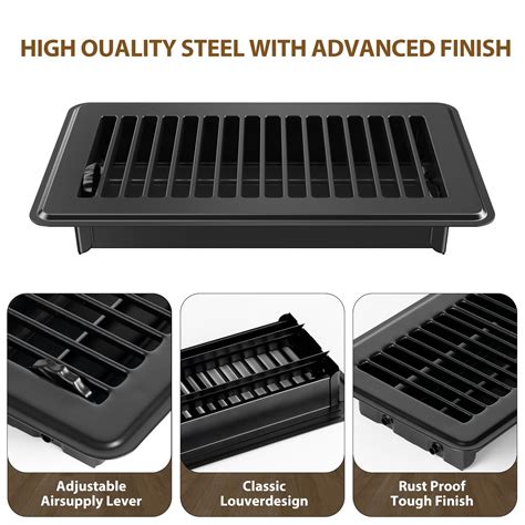 Snapklik.com : Floor Register, Heavy Duty Steel Walkable Floor Vents ...