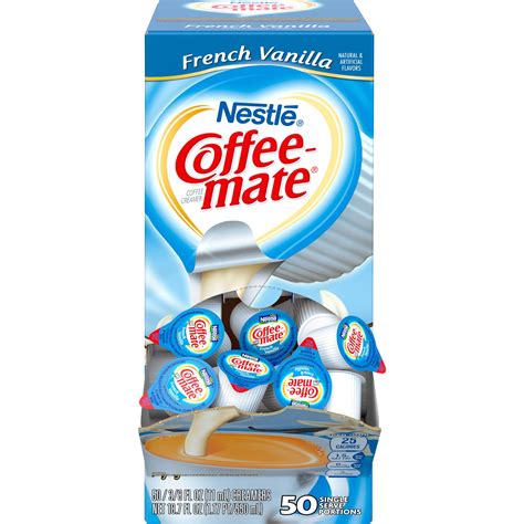 Coffee Mate Individual French Vanilla Creamer Nutrition Facts | Besto Blog