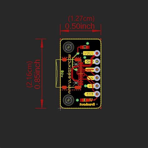 Buy Treedix 4pcs PCB Conversion Board USB Type-C 6 Pin Female Connector ...