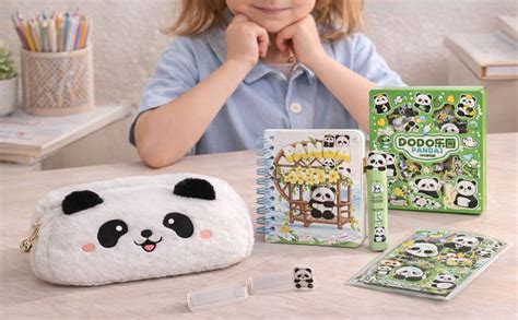 FunBlast Panda Stationery Gift Set for Kids – Stationary Kit Includes ...