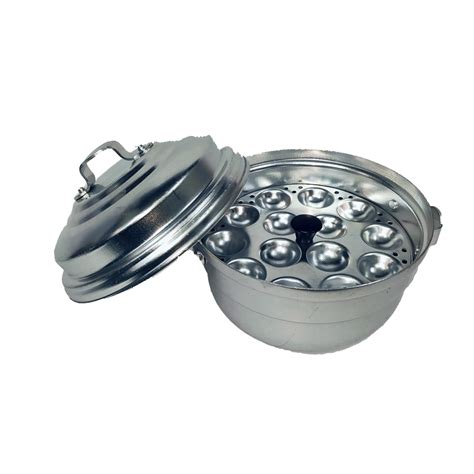 HIMAVAT Anodised Aluminium (Indolium) Mini Idly Maker/Idly Cooker/Idly ...