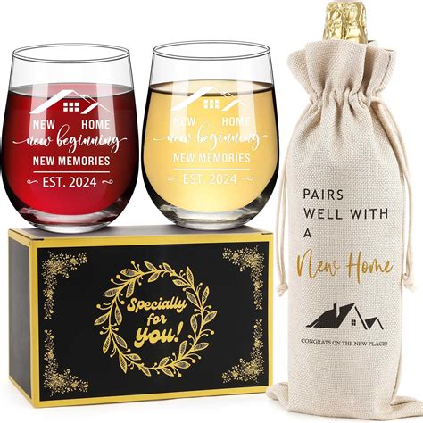 Amazon.com | Unique House Warming Gift Set - New Home New Adventures ...