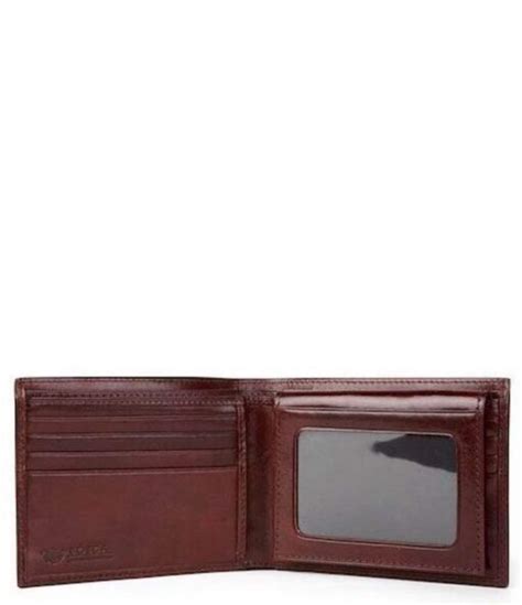 Bosca Credit Card Wallet with ID Passcase Wallet | Dillard's