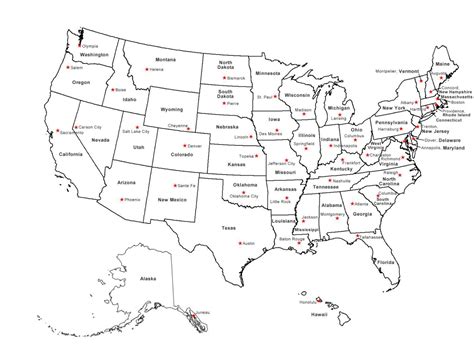 Us Map Names 的图像结果