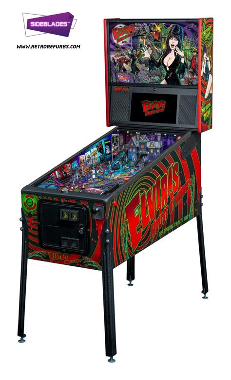 Elvira's House of Horrors - Movies - Pinball SideBlades™ - Retro Refurbs