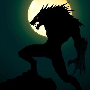 creepy werewolf wall sticker poster|Dark poster|skull poster|ghost ...