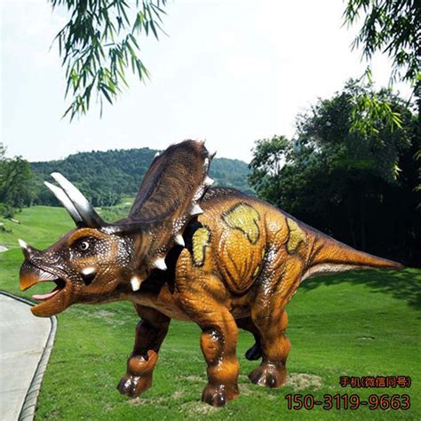 玻璃钢动物，公园恐龙雕塑 - 卓景雕塑公司