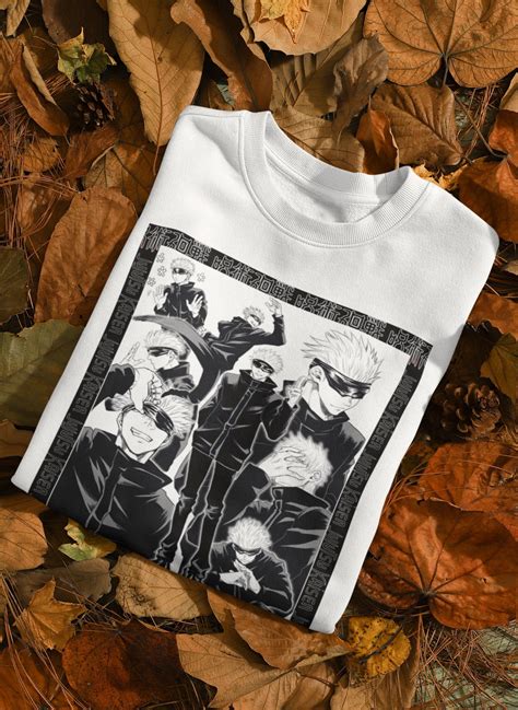 TSHIRT-Satoru Gojo, Yuji Itadori Sweatshirt, Megumi Fushiguro, Nobara Kugisaki, Jujutsu Kaisen ...