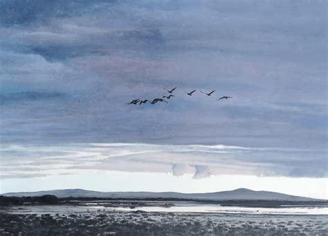 “SLEAFORD MERE” Oil on Linen by Megan Roodenrys – Duthy Street Art Supplies