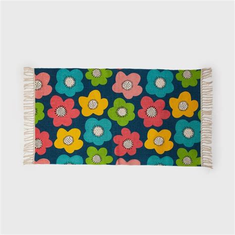 Buy Corsica Retroglitz Cotton Woven Dhurrie - 90x150cm from Corsica by ...