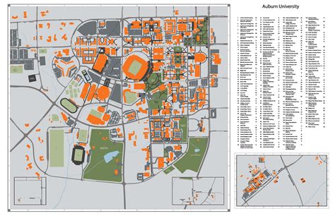 Brown University Printable Campus Map