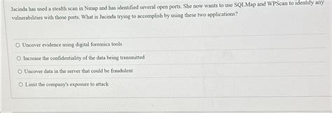 Nmap Stealth Scan 的图像结果
