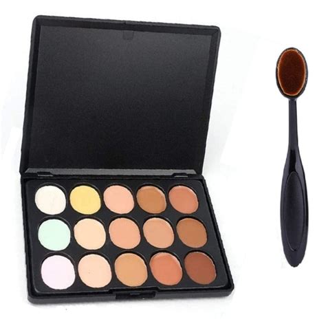 Buy HUDA ZONE 15 Colors Contour Face Cream Makeup Concealer Palette ...