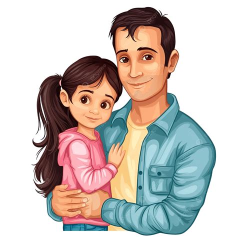 Father And Daughter Clip Art, Cartoon, Child, Kid PNG Transparent Image ...