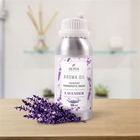 Lavender Fragrance 100% Undiluted Aromatherapy Oil – AuraDecor