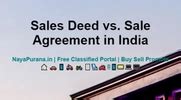 Sales Deed vs. Sale Agreement in India - Free property listin